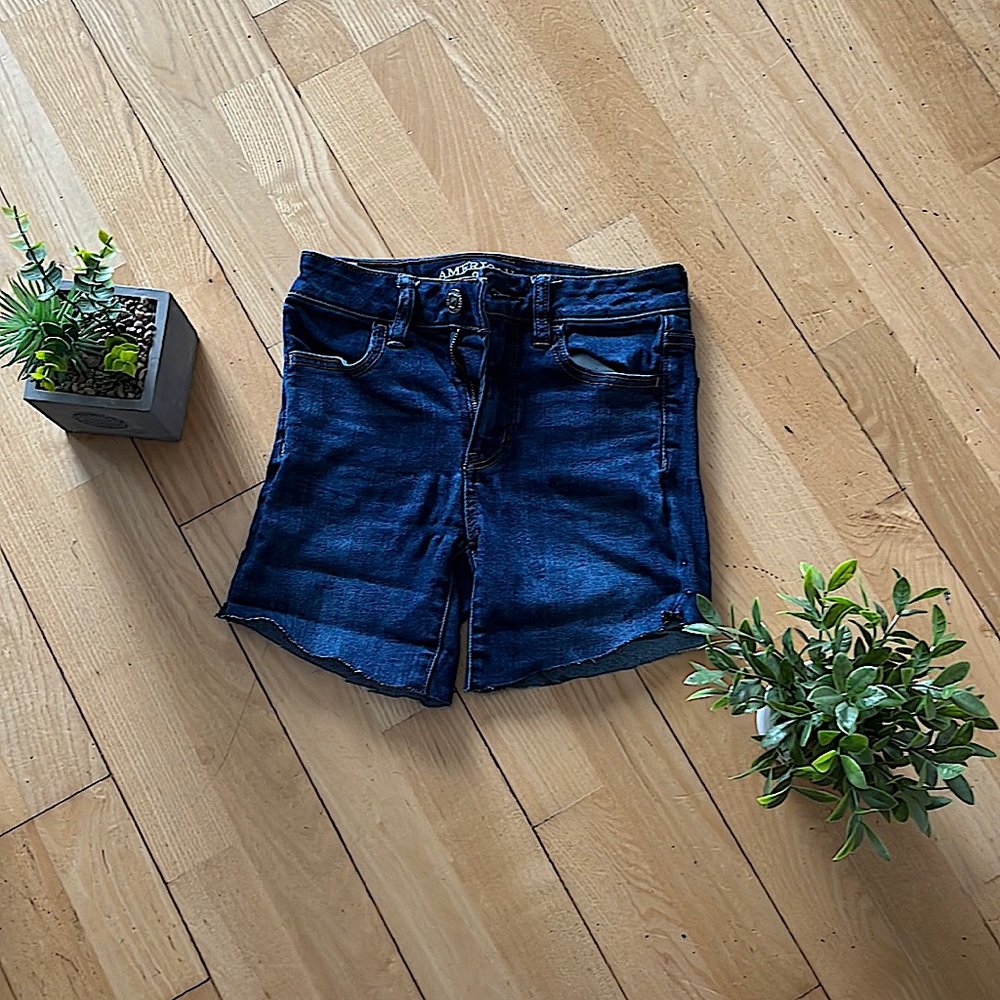American eagle outfitters size 0 court dark blue